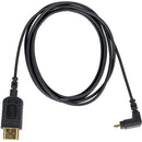 FREEFLY Lightweight Right-Angle Micro-HDMI to HDMI Cable (4.9')