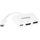 Plugable 3-in-1 USB Type-C Mini Dock