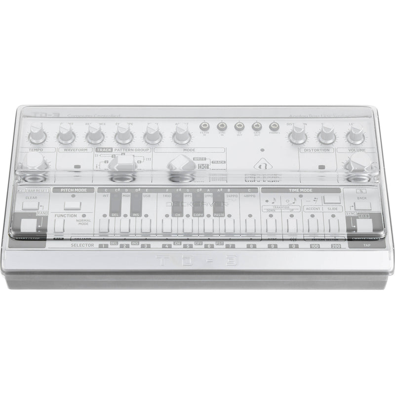 Decksaver Cover for Behringer TD-3 and RD-6 (Smoked/Clear)