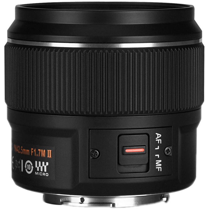Yongnuo YN 42.5mm f/1.7 M II Lens for Micro Four Thirds