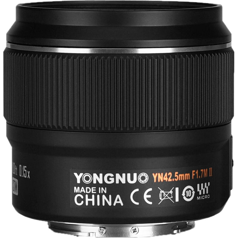 Yongnuo YN 42.5mm f/1.7 M II Lens for Micro Four Thirds