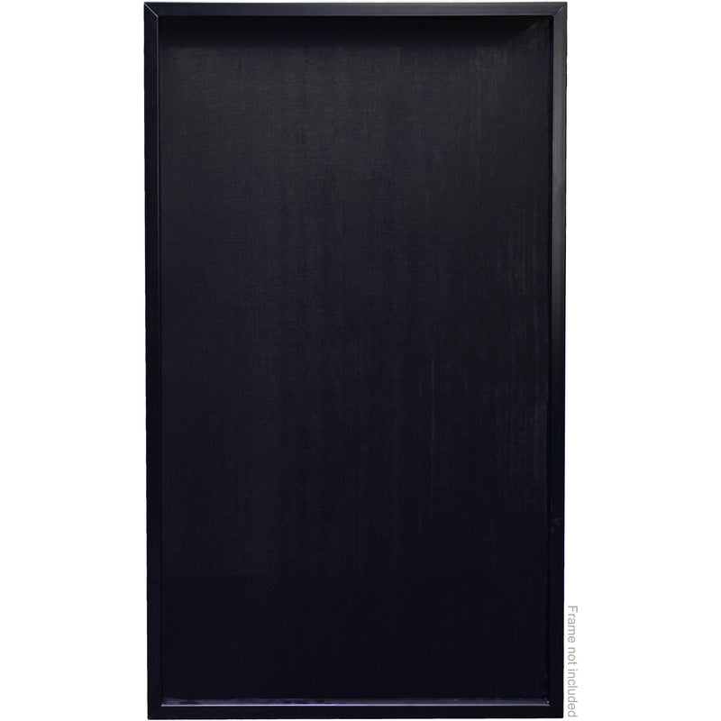 Headliner Universal Scrim Cloth Replacement for DJ Facade Panels (Black)