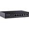 GEOVISION GV-APOE0400 6-Port Unmanaged PoE Switch with 4 PSE/PoE Ports and 2 Uplink Ports