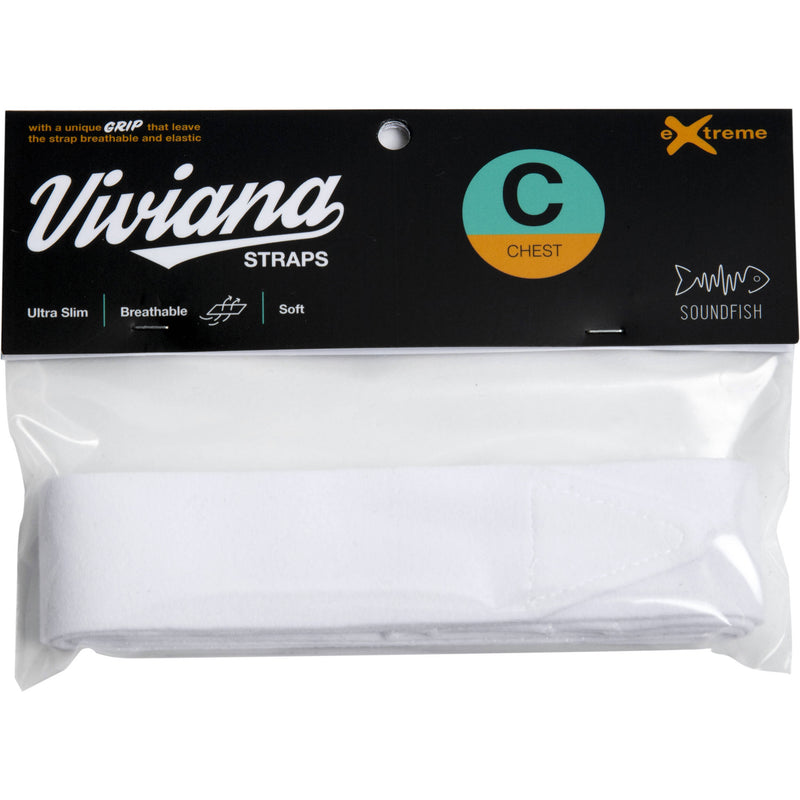Viviana Straps Chest Extreme for Lavalier Microphones (White)