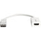 Rocstor DisplayPort Male to HDMI Female Adapter (White)
