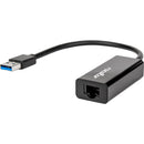 Rocstor USB 3.0 Type-A Male to Gigabit RJ45 Ethernet Female Adapter (Black)