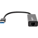 Rocstor USB 3.0 Type-A Male to Gigabit RJ45 Ethernet Female Adapter (Black)