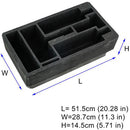 CAME-TV Travel Case Foam Insert for Boltzen COB Lights