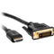 Rocstor HDMI Male to DVI-D Male Cable (6', Black)