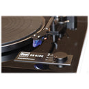 Dual Electronics CS 618Q Manual Three-Speed Turntable (Black Vinyl Veneer)