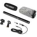 YELANGU MIC07 Cardioid Shotgun Microphone for Cameras