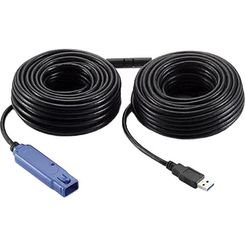 DVDO USB 3.1 Active Repeater Cable with PSU (AM-AF, 15m)