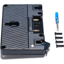 Kessler Crane Battery Plate for CineShooter Pan & Tilt Head (Gold Mount)