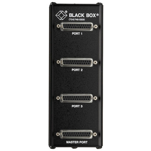 Black Box 3-Port DB25 RS-232 Passive Splitter