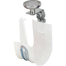 Platinum Tools 2" High-Performance Hybrid J-Hook with Top-Mount Magnet (10-Pack, White)