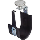 Platinum Tools 2" Top Mount Magnetic HPH J-Hook (Black, 10-Pack)
