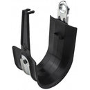 Platinum Tools 3" HPH J-Hook with 3/8" Hole, Size 48 (25-Pack, Black)