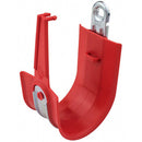 Platinum Tools 3" HPH J-Hook with 3/8" Hole, Size 48 (25-Pack, Red)
