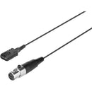 Saramonic DK4E Professional Broadcast Omnidirectional Lavalier Microphone for Shure, TOA, Line 6, and Beyerdynamic Transmitters (Locking TA4F Connector)
