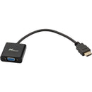 Xcellon HDMI to VGA + Audio Adapter Cable (5-Pack)
