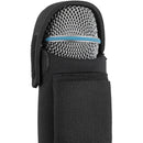 Wireless Mic Belts Belt Pac for Handheld Wireless Microphones (Black)