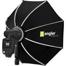 Angler FastBox 24" Octagonal Softbox Kit with Fabric Grid & Profoto A1 Adapter
