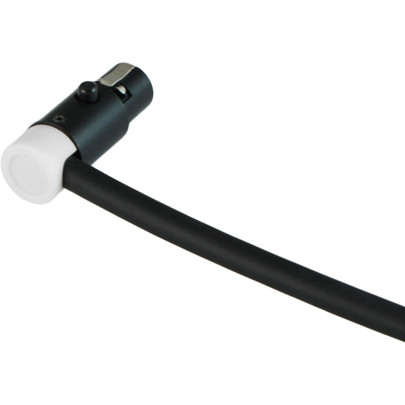 Cable Techniques LPS Low-Profile Right Angle TA3F Connector (White, Large)