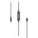 BOYA 35C-L 3.5mm TRS Male to Lightning Coiled Audio Adapter Cable for Audio to iPhone (2.8')