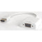 Rocstor HDMI Male to VGA Female Adapter (6", White)
