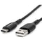 Rocstor USB-C Male to USB-A Male Cable (3', Black)