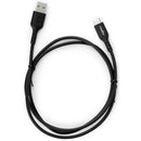 Rocstor USB-C Male to USB-A Male Cable (3', Black)