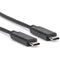 Rocstor Premium USB-C 3.2 Gen 2 Cable (3', Black)