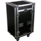 Odyssey FZ1116WDLX Flight Zone ATA DLX Combo Rack Case (Black and Chrome)