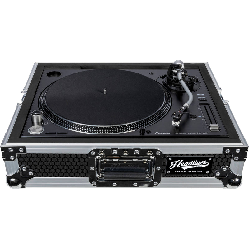 Headliner Turntable Flight Case (Silver and Black)