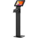 CTA Digital Printer Shelf Add-On for PAD-PARAF Locking Floor Stand Kiosk (Black)
