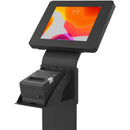 CTA Digital Printer Shelf Add-On for PAD-PARAF Locking Floor Stand Kiosk (Black)