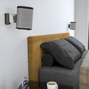 AVF Group Tilt and Turn Surround Sound Speaker Mounts (Black, 2-Pack)