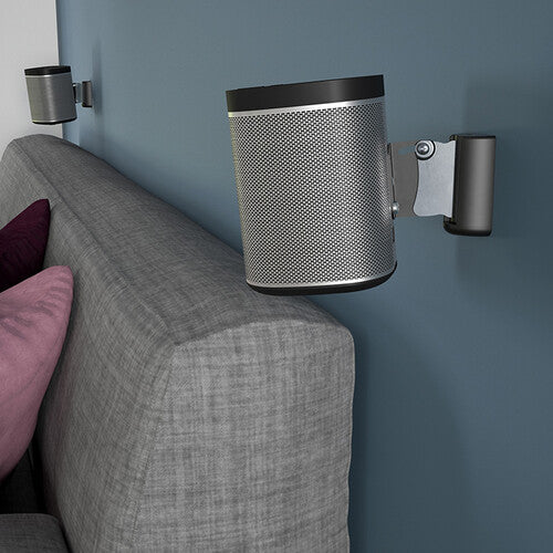 AVF Group Tilt and Turn Surround Sound Speaker Mounts (Black, 2-Pack)