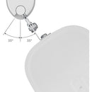 AVF Group Tilt and Turn Surround Sound Speaker Mounts (White, 2-Pack)