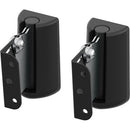 AVF Group Tilt and Turn Surround Sound Speaker Mounts (Black, 2-Pack)