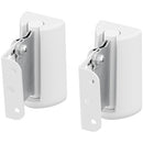 AVF Group Tilt and Turn Surround Sound Speaker Mounts (White, 2-Pack)