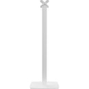CTA Digital Thin Profile Floor Stand with VESA Plate (White)