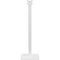 CTA Digital Thin Profile Floor Stand with VESA Plate (White)