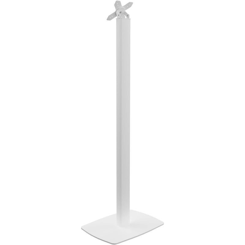CTA Digital Thin Profile Floor Stand with VESA Plate (White)