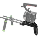 LanParte Lightweight Shoulder Pad Support with 15mm LWS Rod Clamp