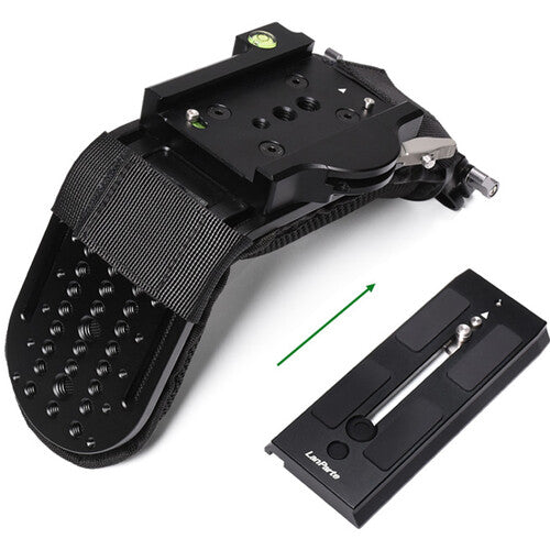 LanParte Lightweight Shoulder Pad Support with 15mm LWS Rod Clamp