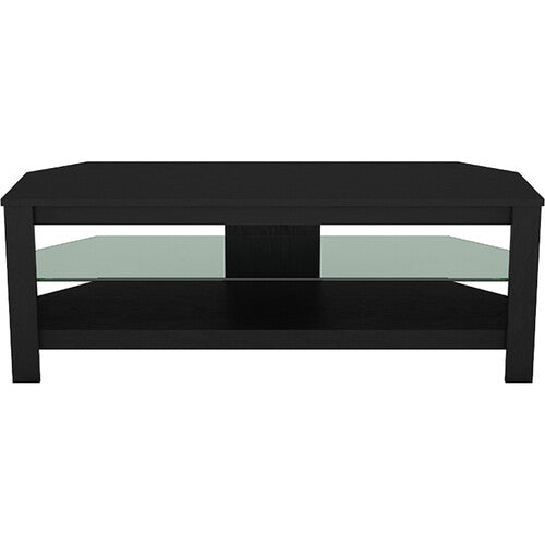 AVF Group Calibre 45" TV Stand with Glass Shelf (Black Oak)