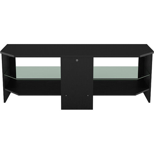 AVF Group Calibre 45" TV Stand with Glass Shelf (Black Oak)