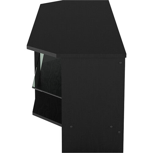 AVF Group Calibre 45" TV Stand with Glass Shelf (Black Oak)
