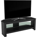 AVF Group Calibre 45" TV Stand with Glass Shelf (Black Oak)